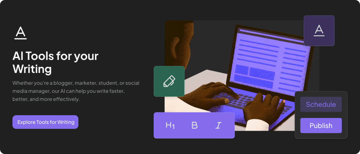 AI tools for writers